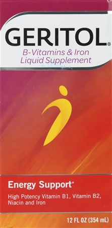 Geritol Energy Support B-Vitamins & Iron Supplement Liquid – Image 7