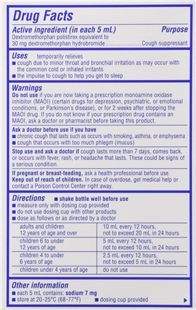 Delsym 12 Hour Cough Relief Liquid Grape – Image 14