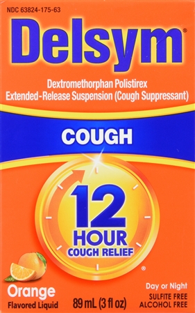 Delsym 12 Hour Cough Relief Liquid Orange – Image 12