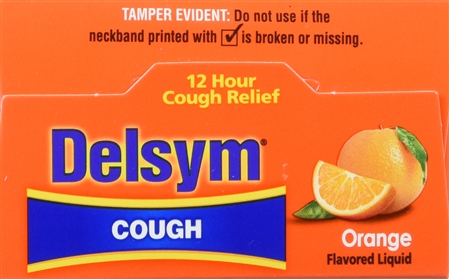 Delsym 12 Hour Cough Relief Liquid Orange – Image 11