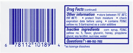 Chloraseptic Benzocaine Oral Pain Reliever Sore Throat Lozenges Honey Lemon Warming – Image 9