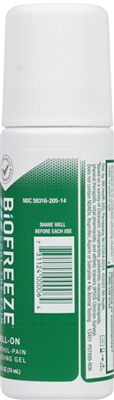 Biofreeze Menthol-Pain Relieving Gel Roll-On – Image 7