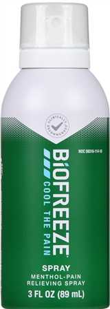 Biofreeze Menthol-Pain Relieving Spray – Image 6