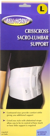 Bell-Horn Crisscross Sacro-Lumbar Support Large – Image 3