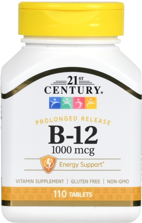 21st Century B-12 1000 mcg Prolonged Release Tablets – Image 8