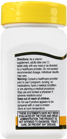 21st Century B-6 100 mg Tablets – Image 7