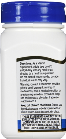 21st Century A 3000 mcg (10,000 IU) Softgels – Image 8