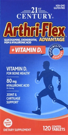 21st Century Arthri-Flex Advantage + Vitamin D3 Coated Tablets – Image 8