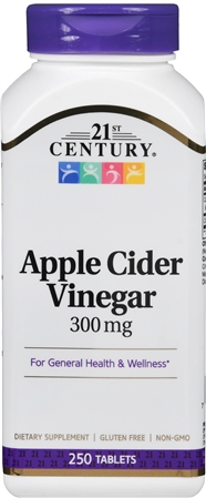 21st Century Apple Cider Vinegar 300 mg Tablets – Image 7