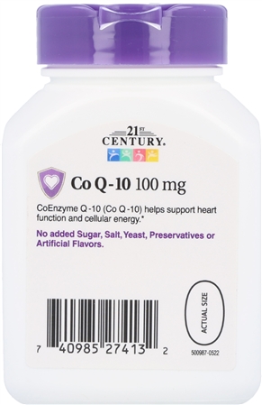 21st Century Co Q-10 100 mg Rapid Release Softgels – Image 8