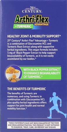 21st Century Arthri-Flex Advantage + Turmeric Vegetarian Capsules – Image 10