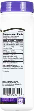 21st Century Apple Cider Vinegar Capsules – Image 5
