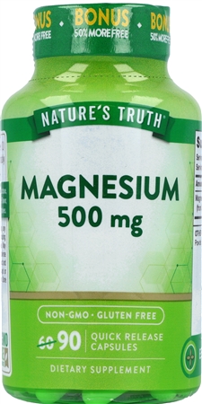 Nature's Truth Magnesium 500 mg Quick Release Capsules – Image 6