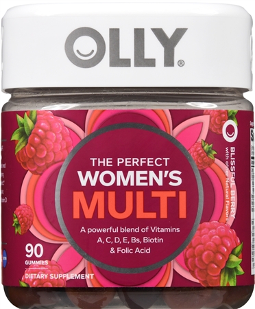 OLLY The Perfect Women's Multi Gummies Blissful Berry – Image 10