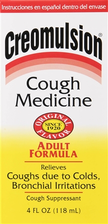 Creomulsion Adult Formula Cough Medicine Liquid – Image 13