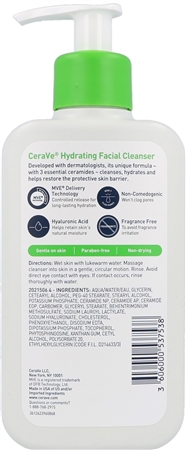 CeraVe Hydrating Facial Cleanser For Normal To Dry Skin – Image 6