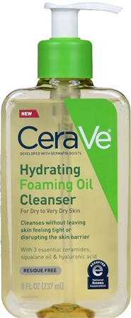 CeraVe Hydrating Foaming Oil Cleanser For Dry To Very Dry Skin – Image 4