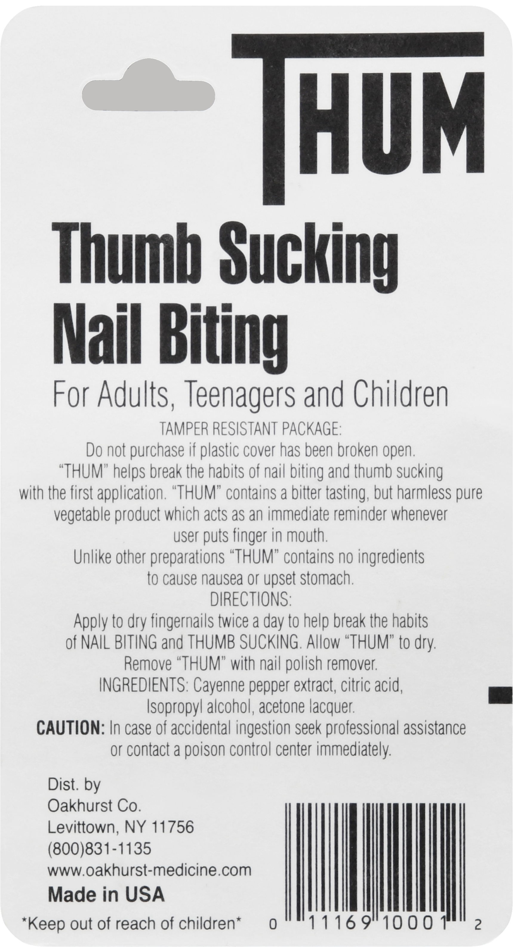 Thum Thumb Sucking and Nail Biting Liquid – Image 19