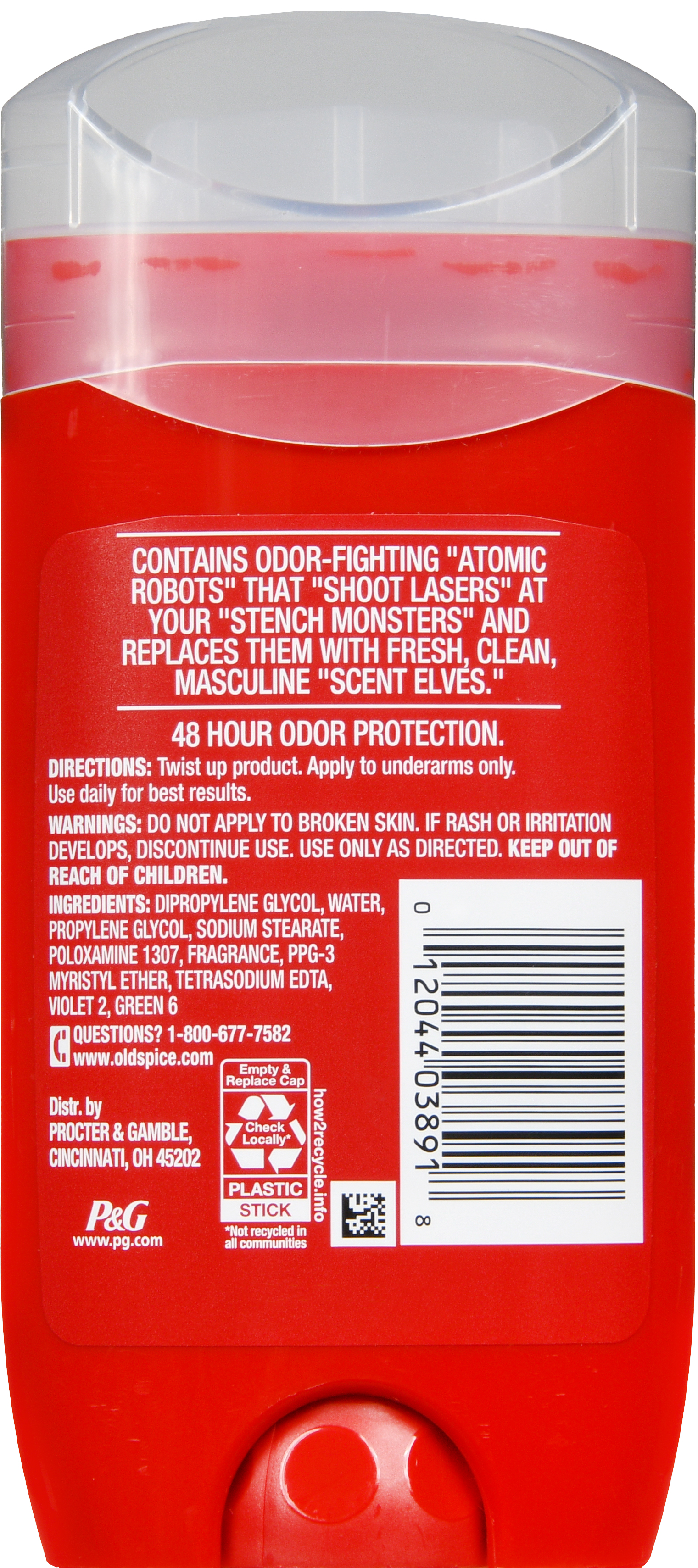 Old Spice High Endurance Deodorant Stick Pure Sport – Image 9
