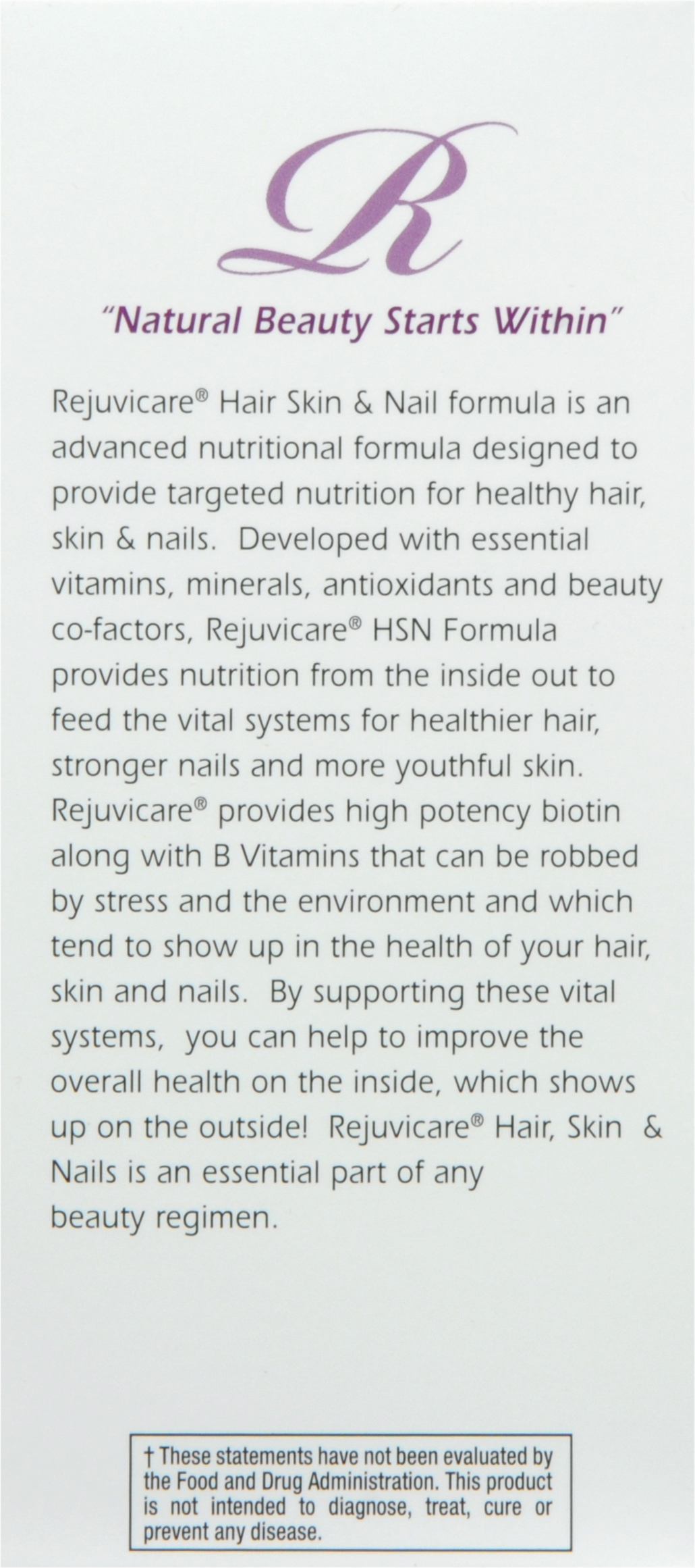 RejuviCare Hair, Skin & Nails 5000 mcg of Biotin Caplets – Image 16