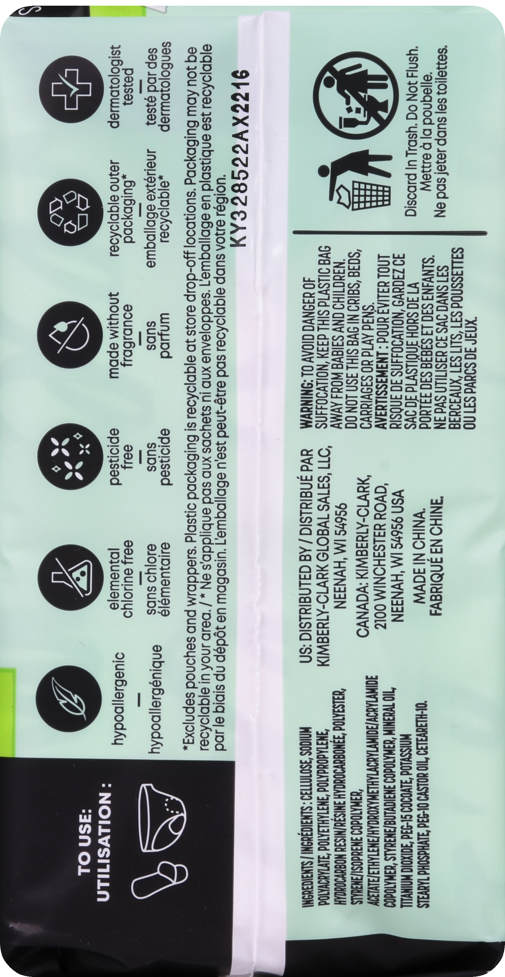 U by Kotex Clean & Secure Liners Long – Image 14