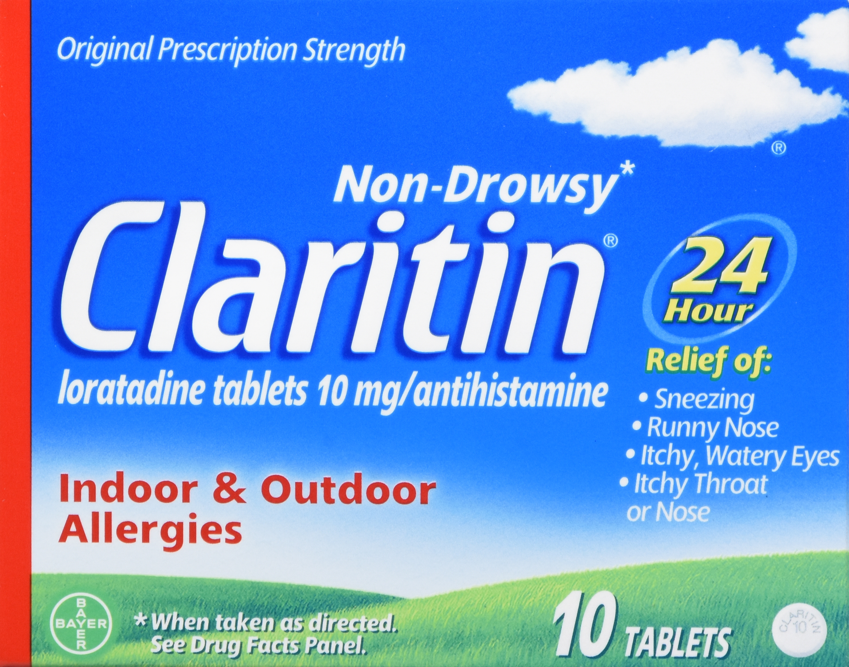 Claritin Loratadine 10 mg/Antihistamine 24 Hour Allergy Tablets – Image 21