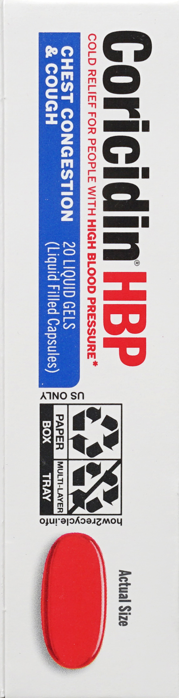 Coricidin HBP Chest Congestion & Cough Liquid Gels – Image 15
