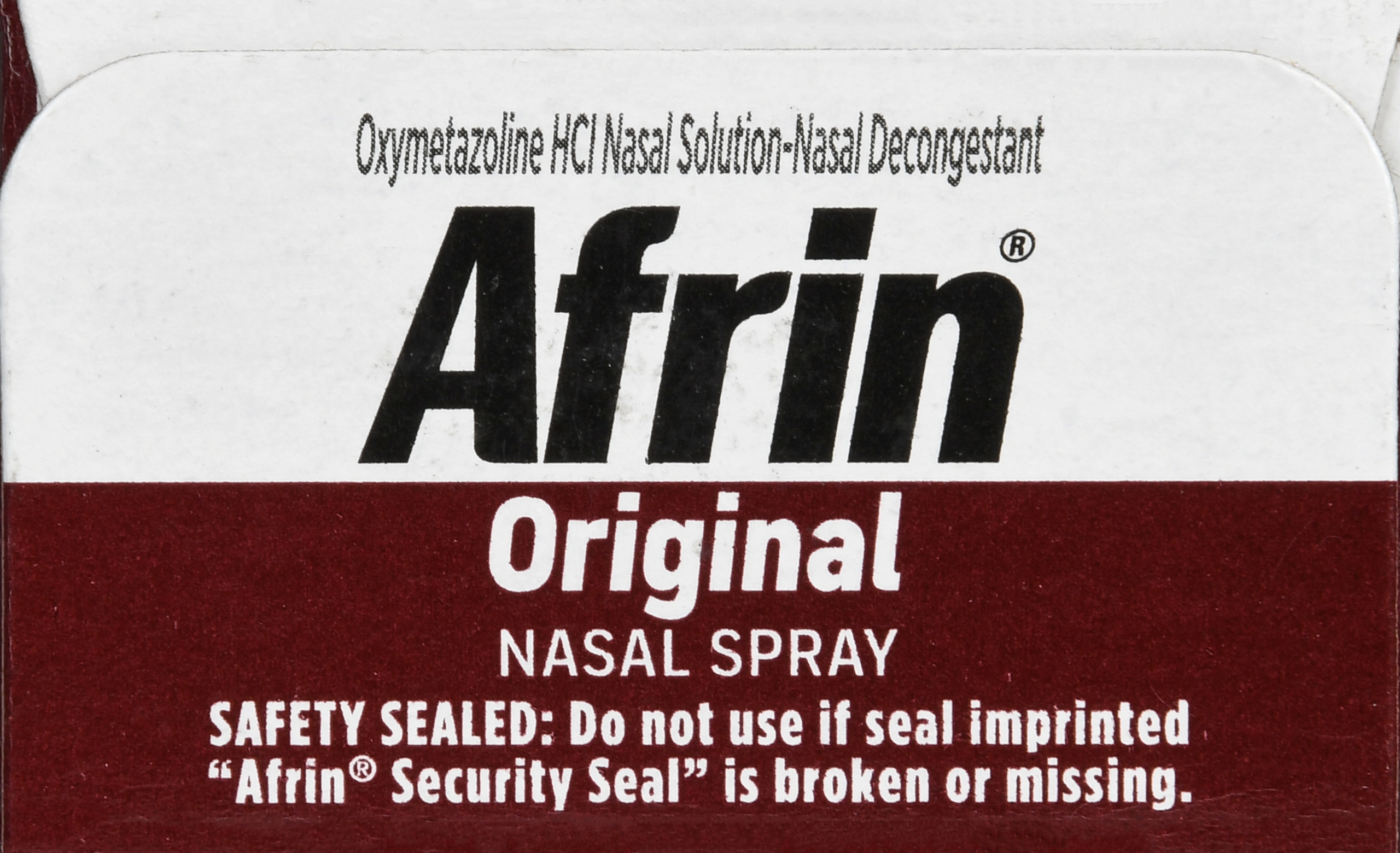 Afrin Original Oxymetazoline HCl Nasal Decongestant Spray – Image 14