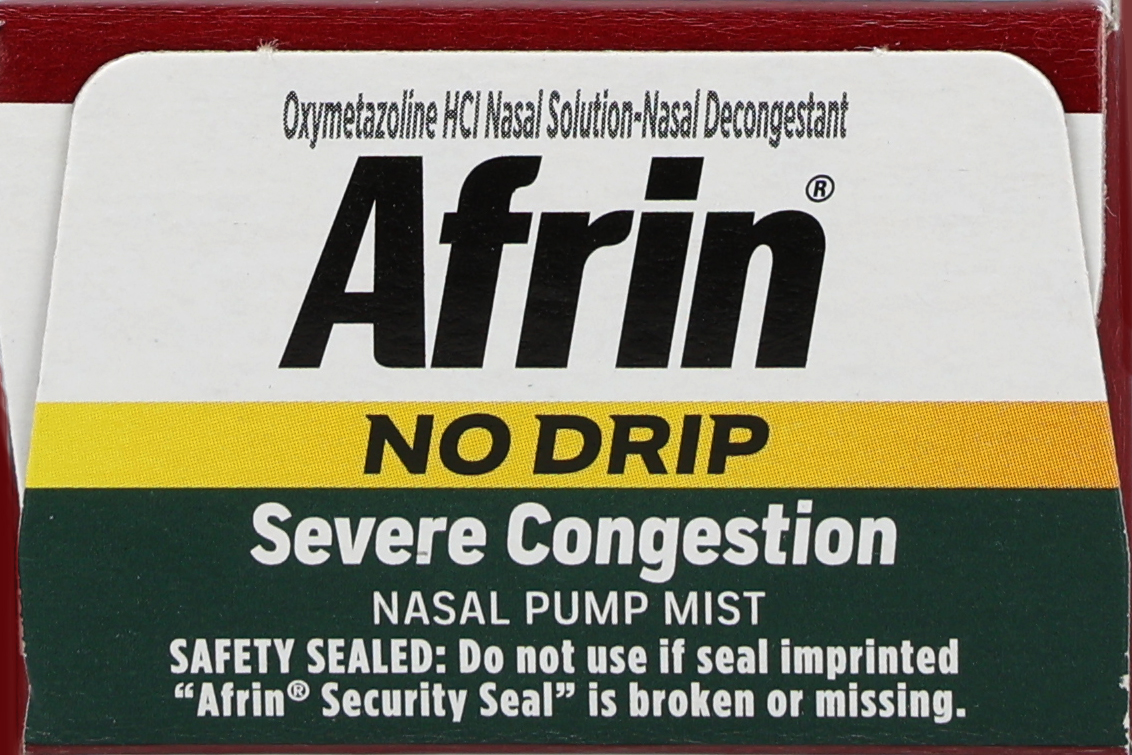 Afrin No Drip Severe Congestion Oxymetazoline HCl Nasal Pump Mist – Image 13