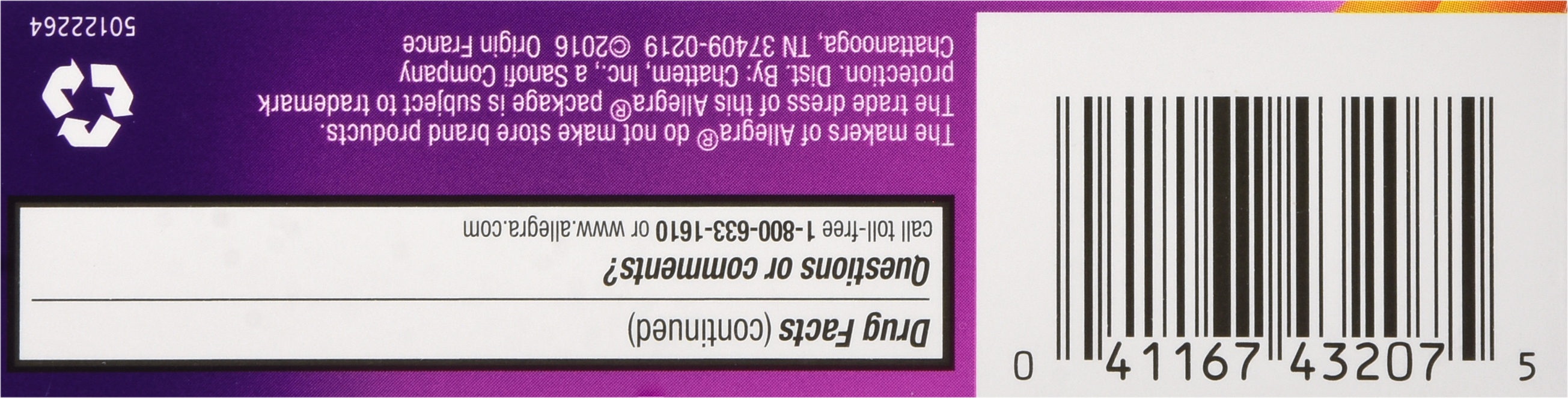 Allegra D 24 Hour Allergy & Congestion Extended Release Tablets – Image 12