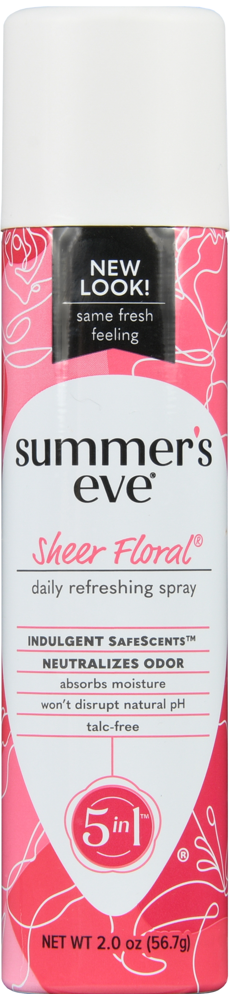Summer's Eve Daily Refreshing Spray Sheer Floral – Image 10