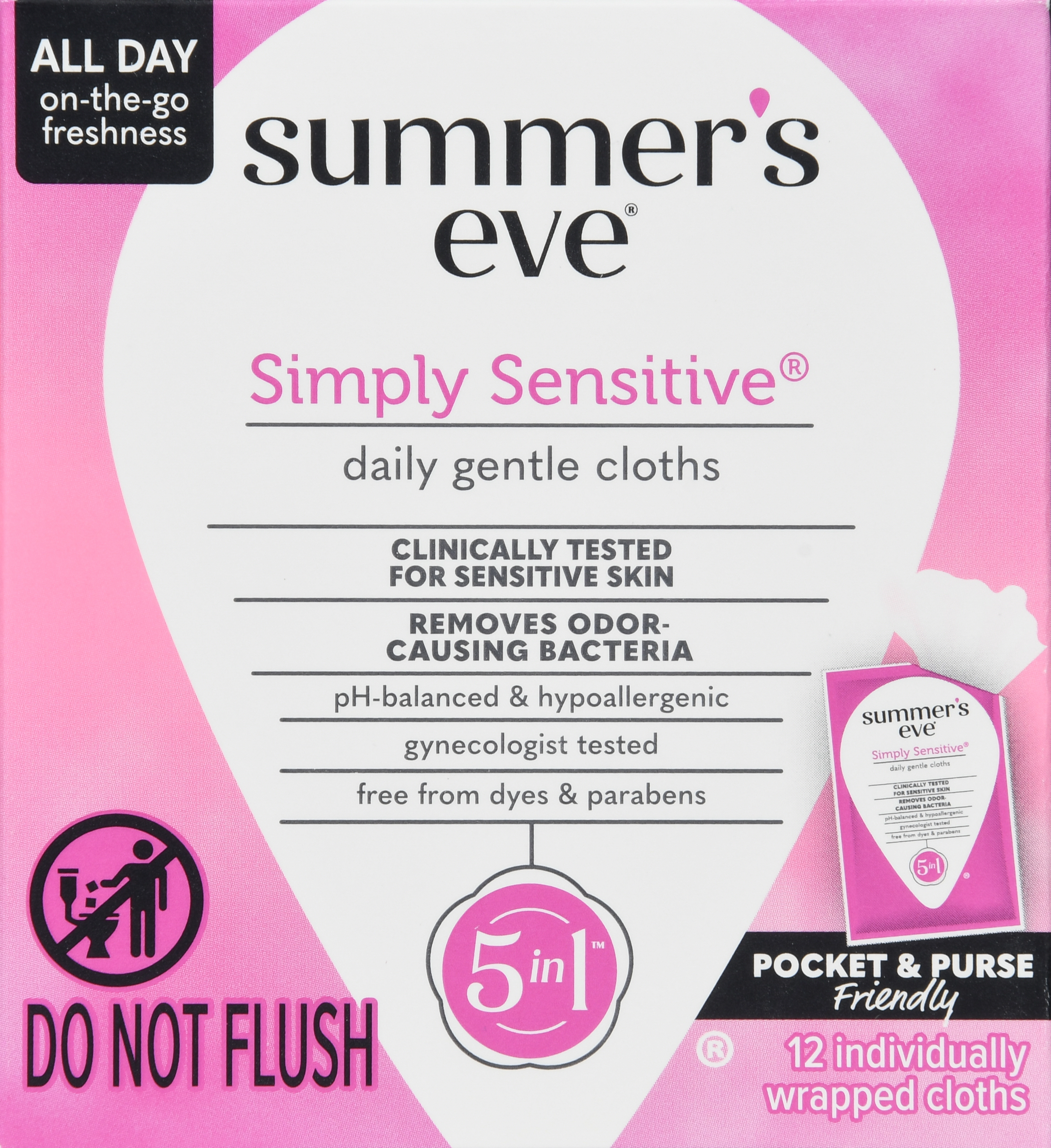 Summer's Eve Daily Gentle Cloths Simply Sensitive – Image 9