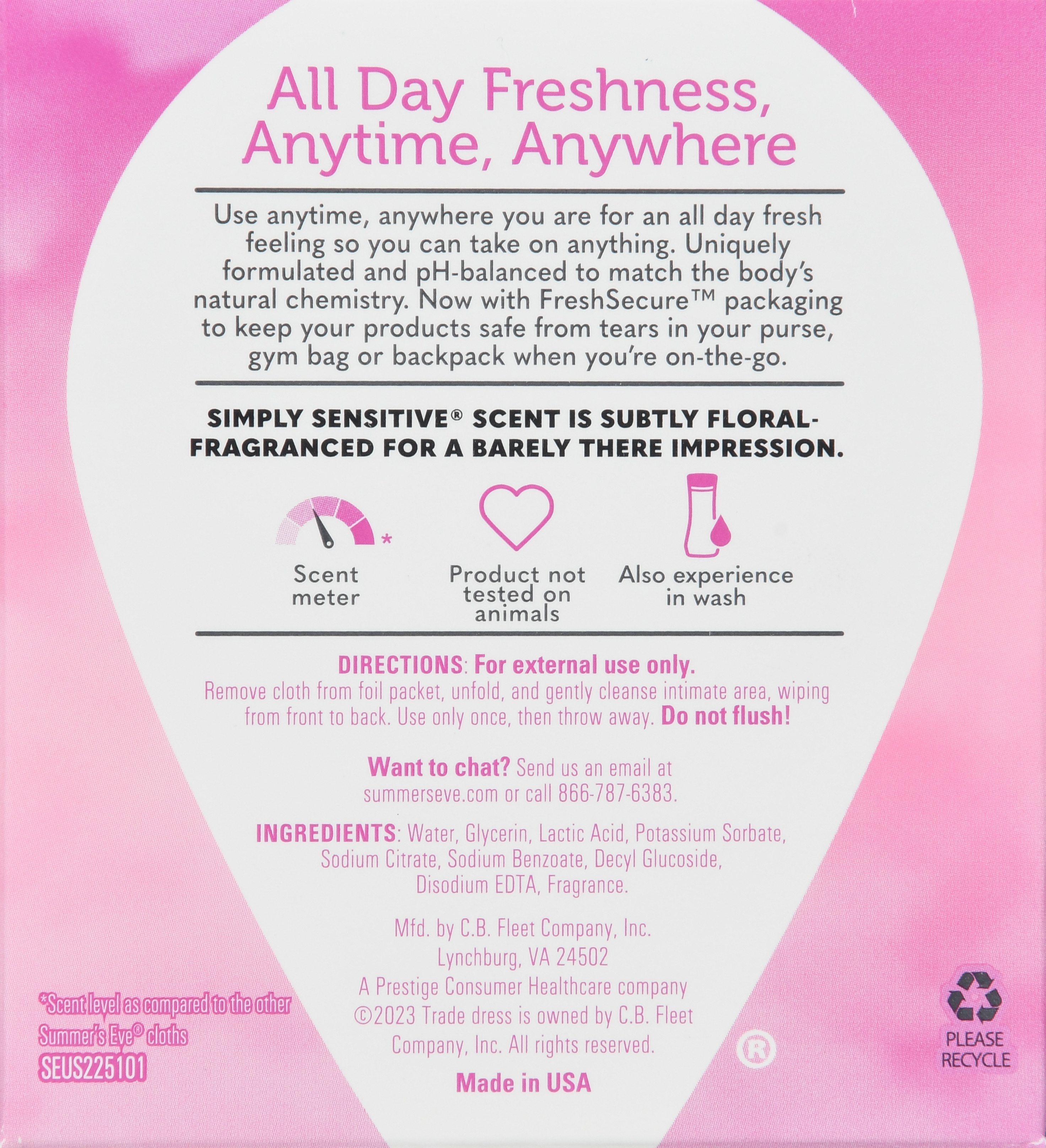 Summer's Eve Daily Gentle Cloths Simply Sensitive – Image 11