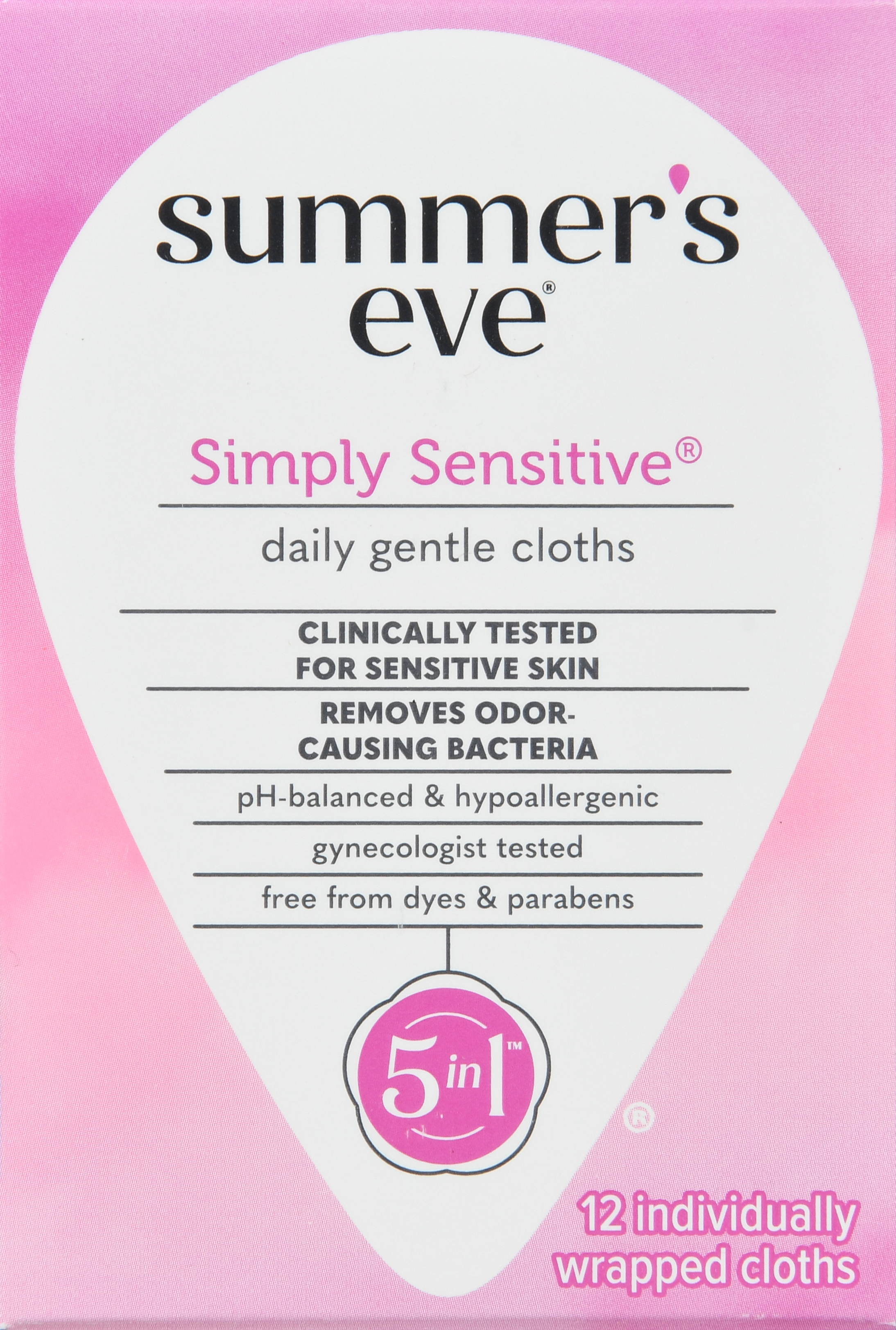 Summer's Eve Daily Gentle Cloths Simply Sensitive – Image 12