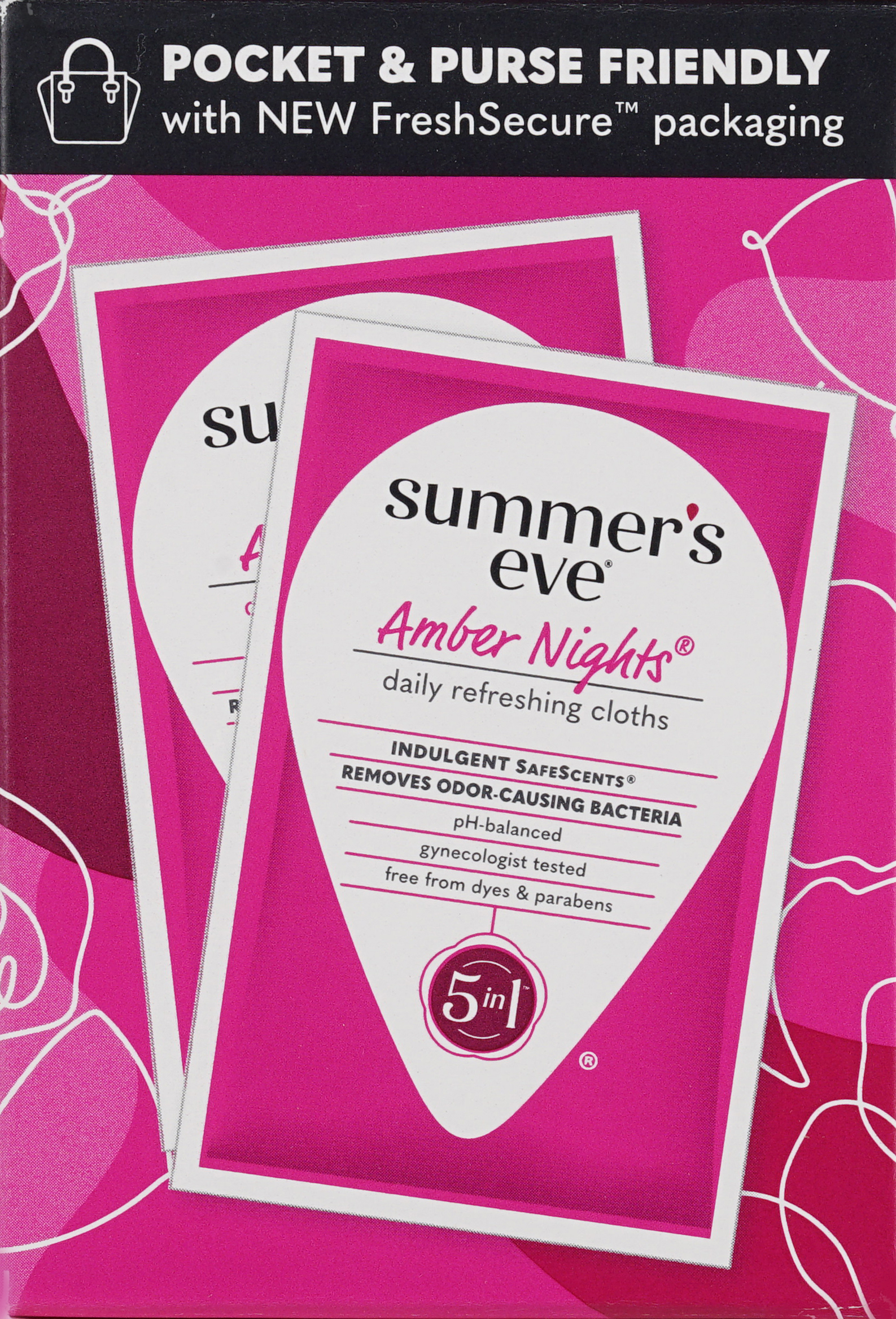 Summer's Eve Daily Refreshing Cloths Amber Nights – Image 9