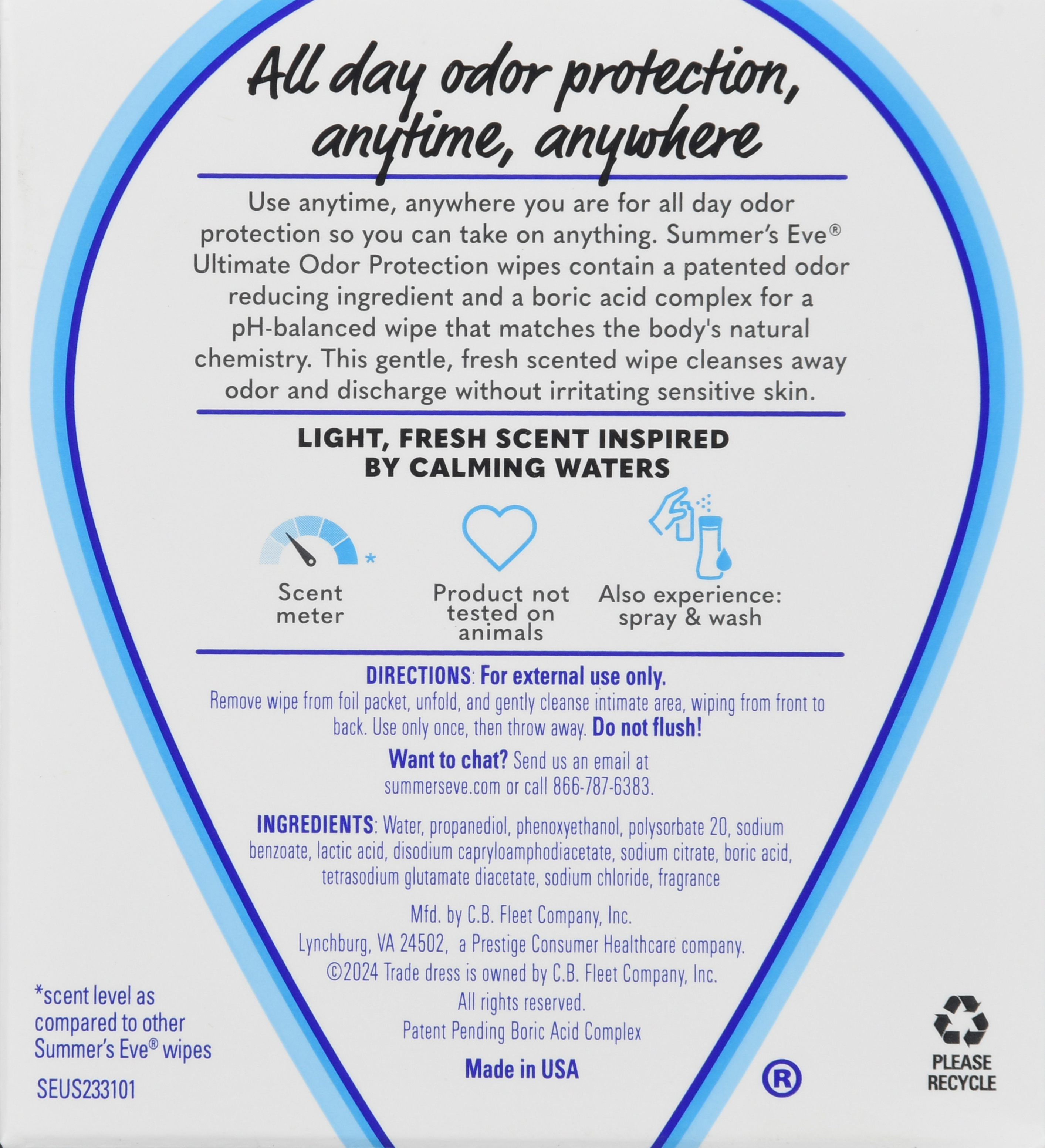 Summer's Eve Daily Refreshing Wipes Ultimate Odor Protection – Image 11