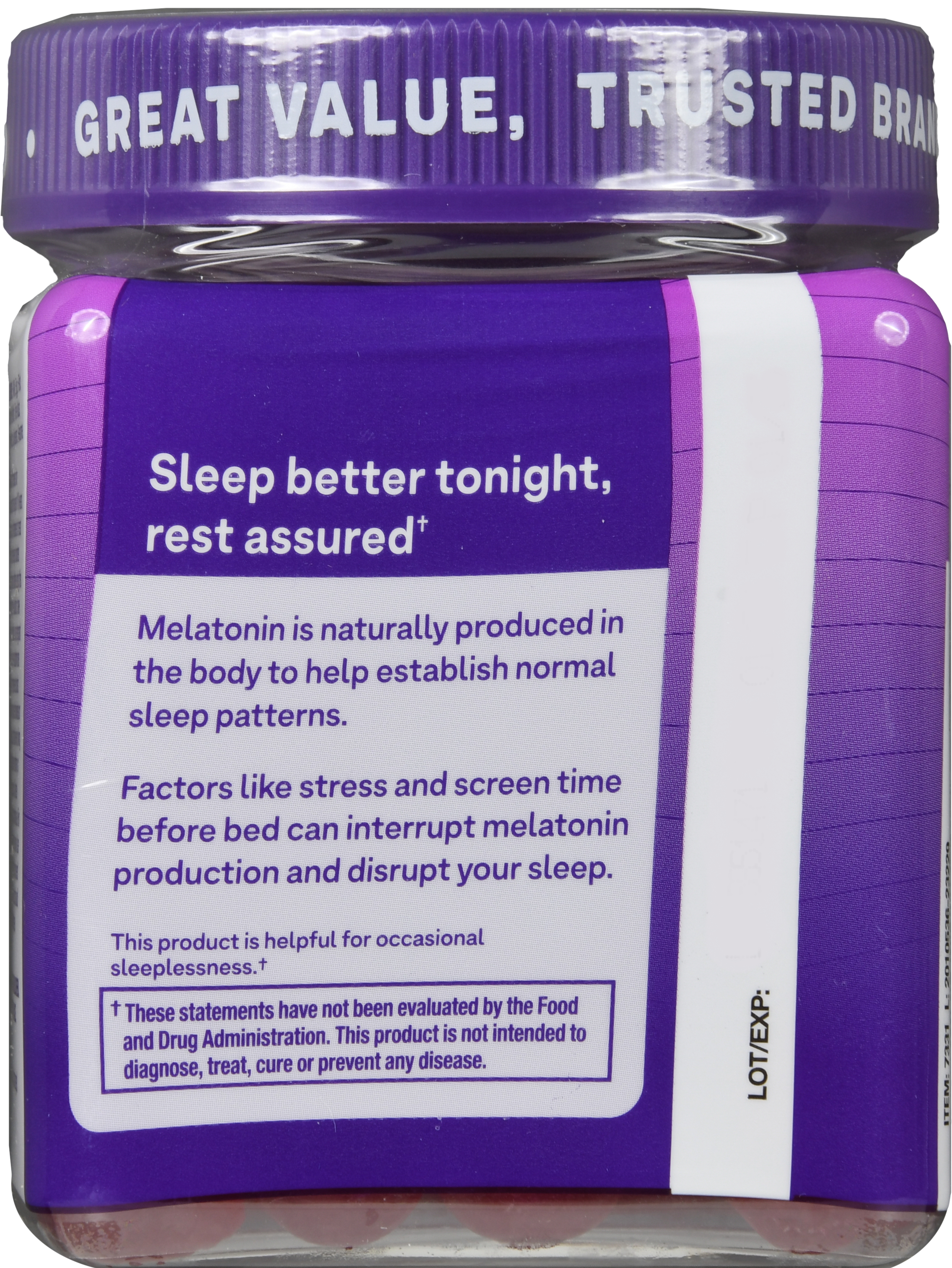 Natrol Melatonin 10 mg Sleep Gummies Strawberry – Image 14