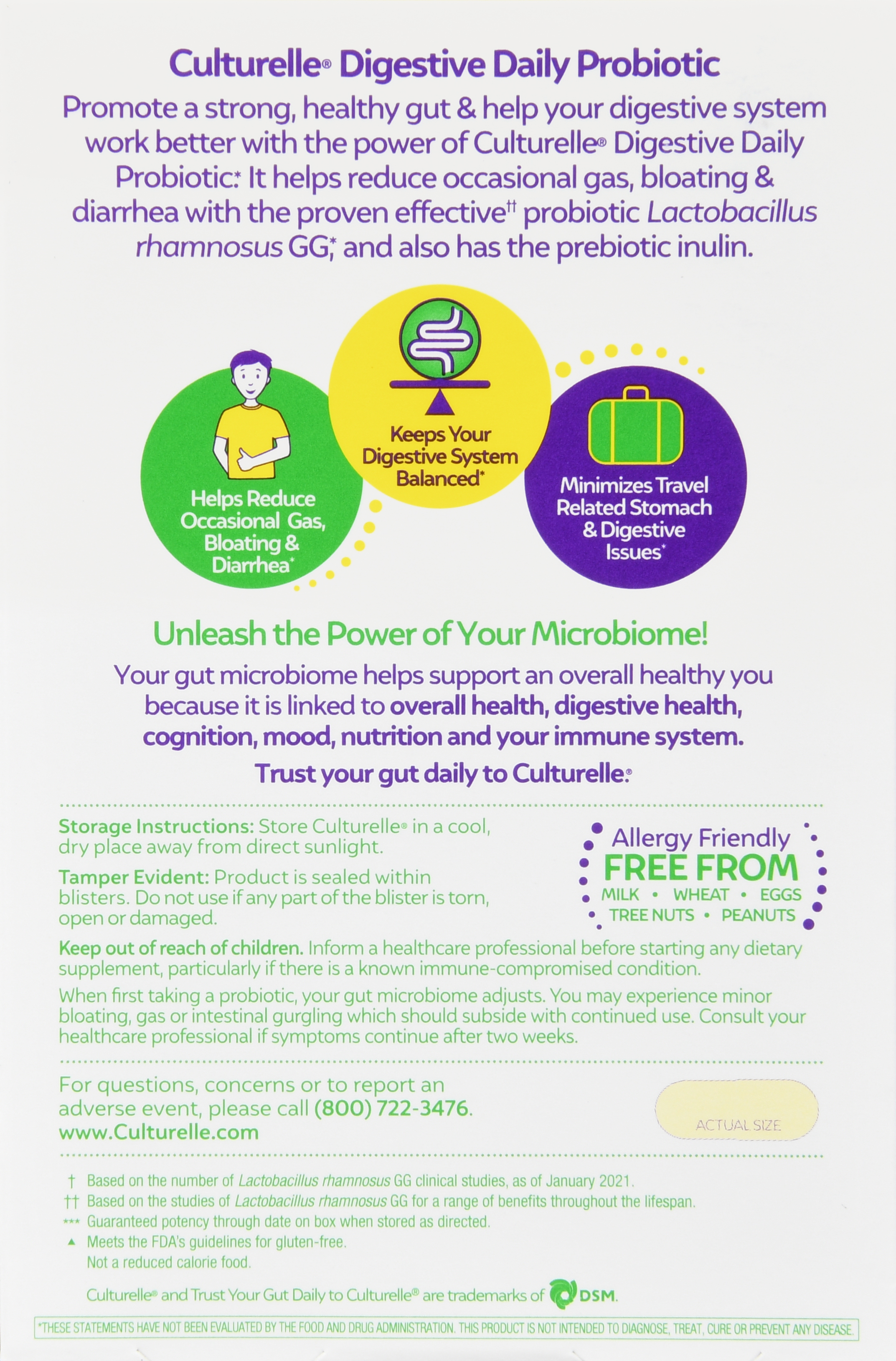 Culturelle Digestive Daily Probiotic Vegetarian Capsules – Image 17