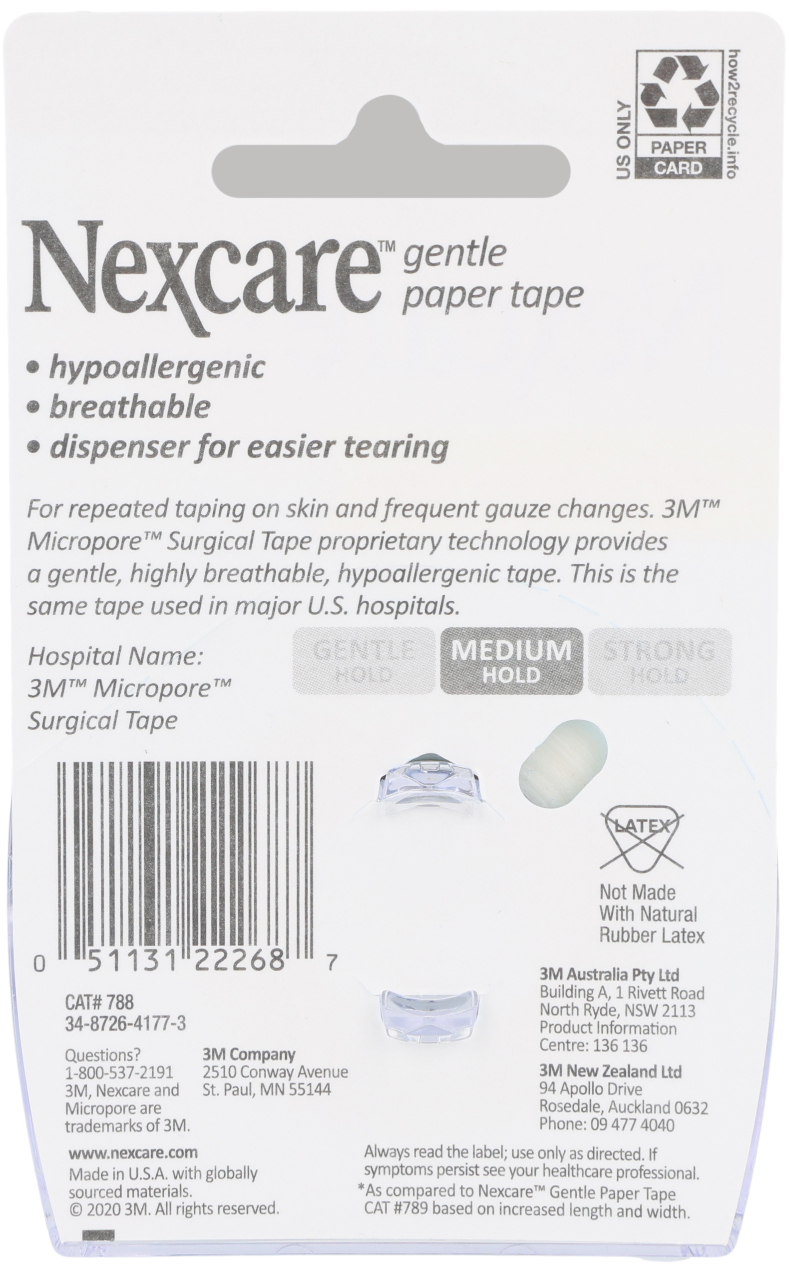 Nexcare Gentle Paper Tape 1" X 360" (10 Yd) – Image 7
