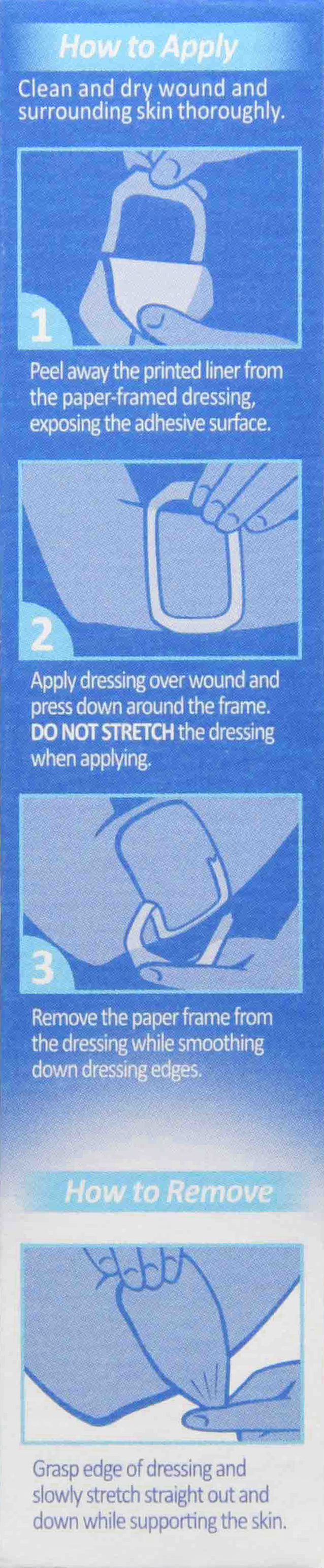 Nexcare Tegaderm Transparent Dressings Waterproof 2.375 x 2.75 In – Image 17