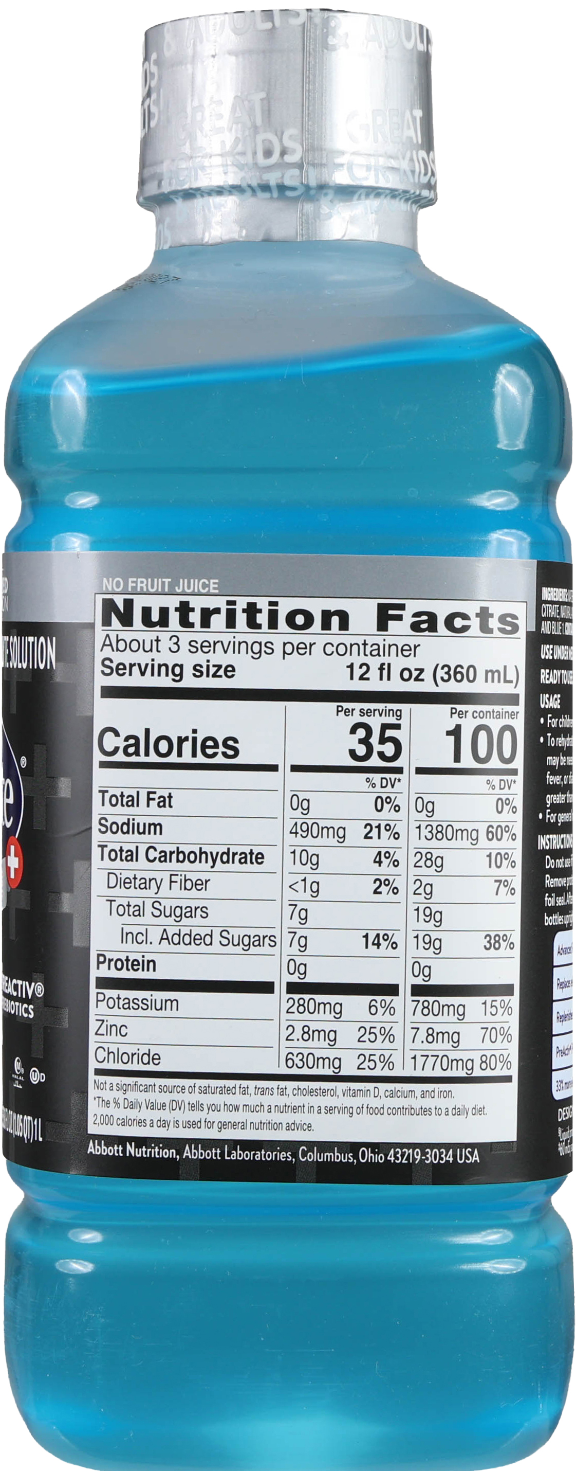 Pedialyte Advanced Care+ Electrolyte Solution Berry Frost – Image 12