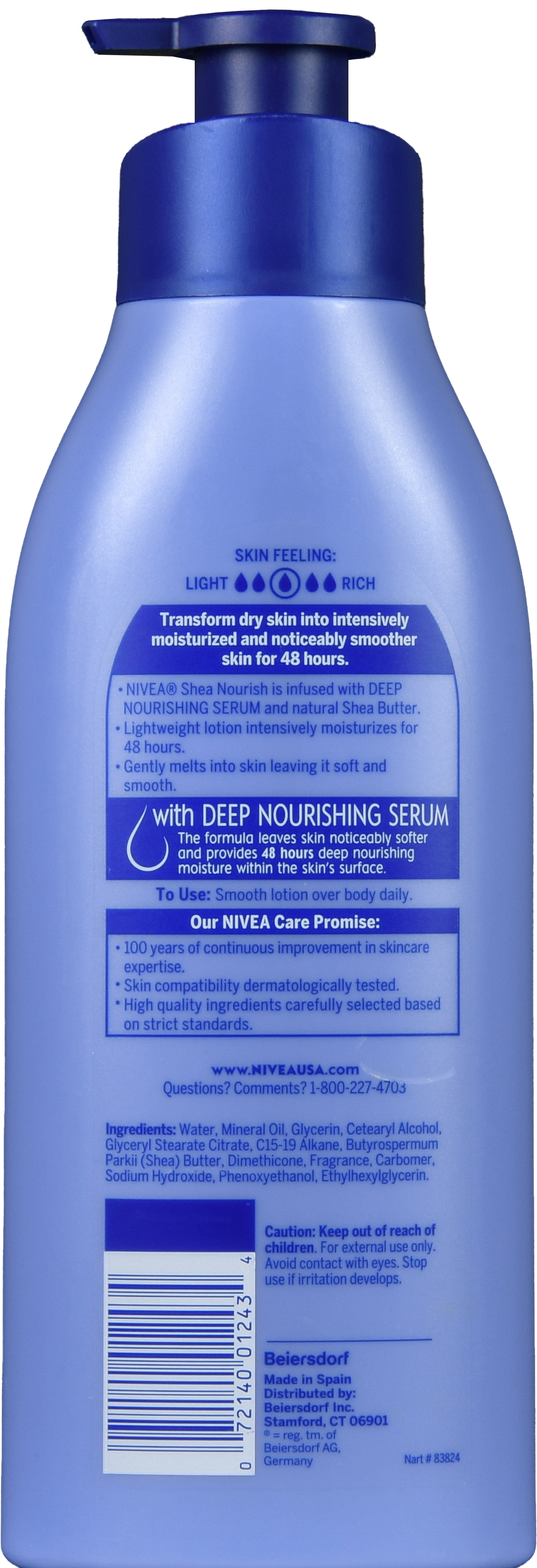 NIVEA Body Lotion Shea Nourish – Image 9