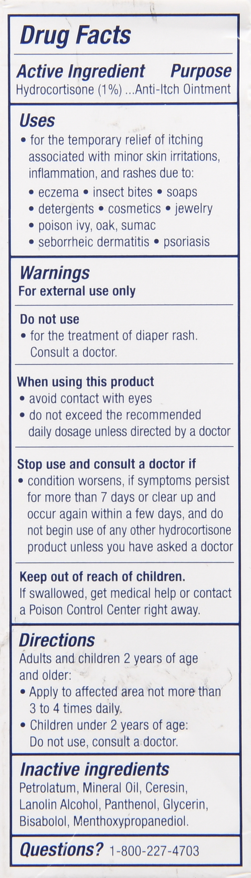 Aquaphor 1% Hydrocortisone Itch Relief Ointment – Image 18
