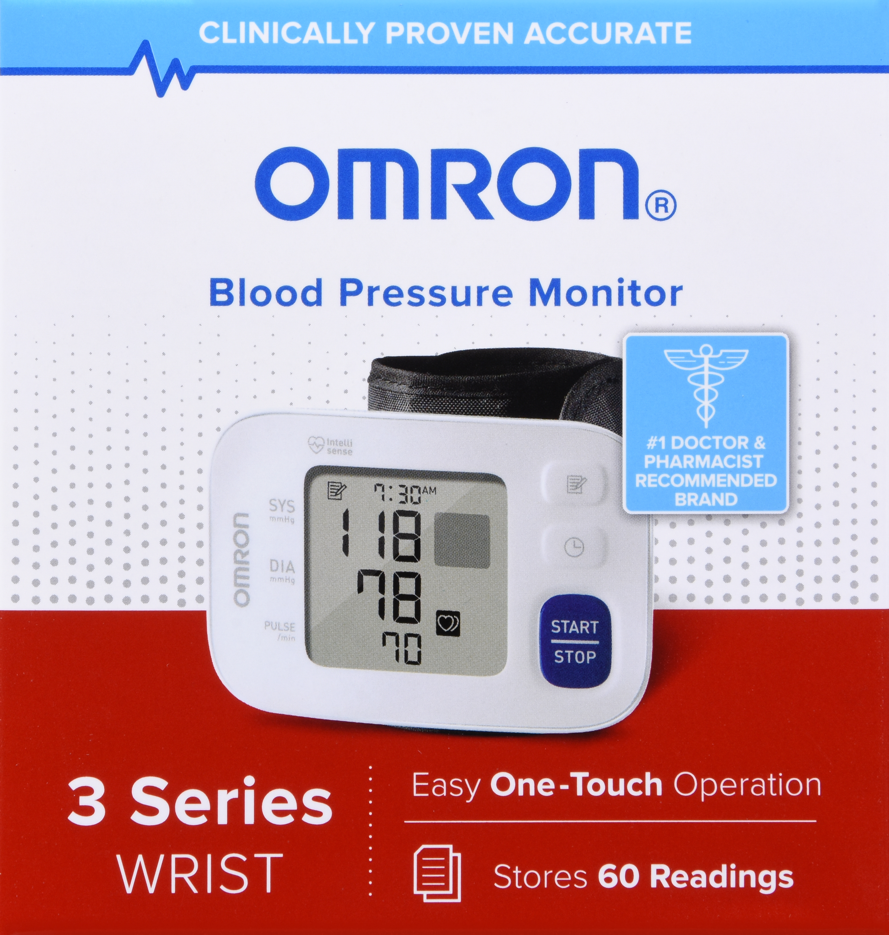OMRON Blood Pressure Monitor 3 Series Wrist – Image 21
