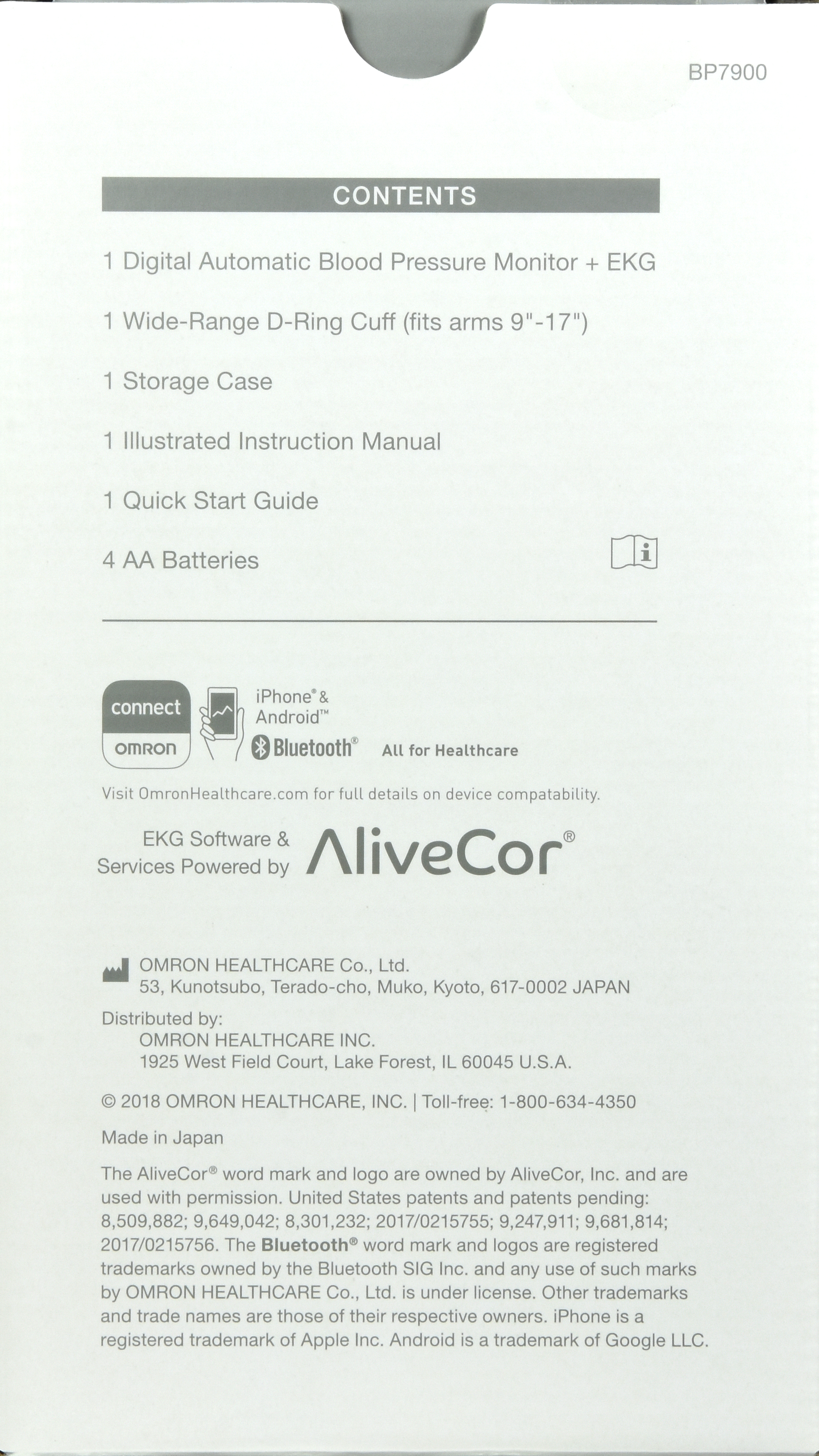 OMRON Complete Blood Pressure Monitor + EKG – Image 18