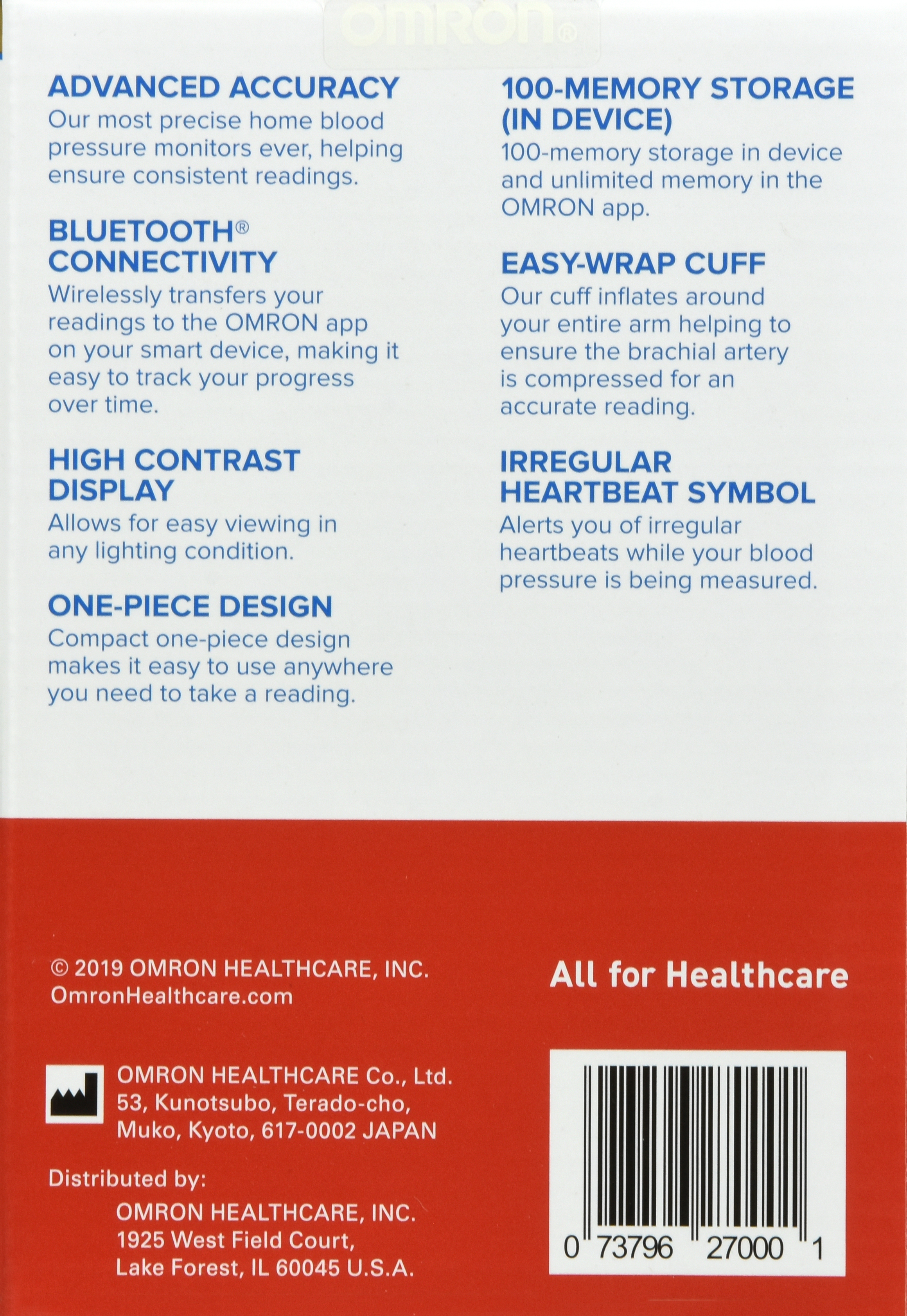 OMRON Blood Pressure Monitor Evolv Upper Arm – Image 17