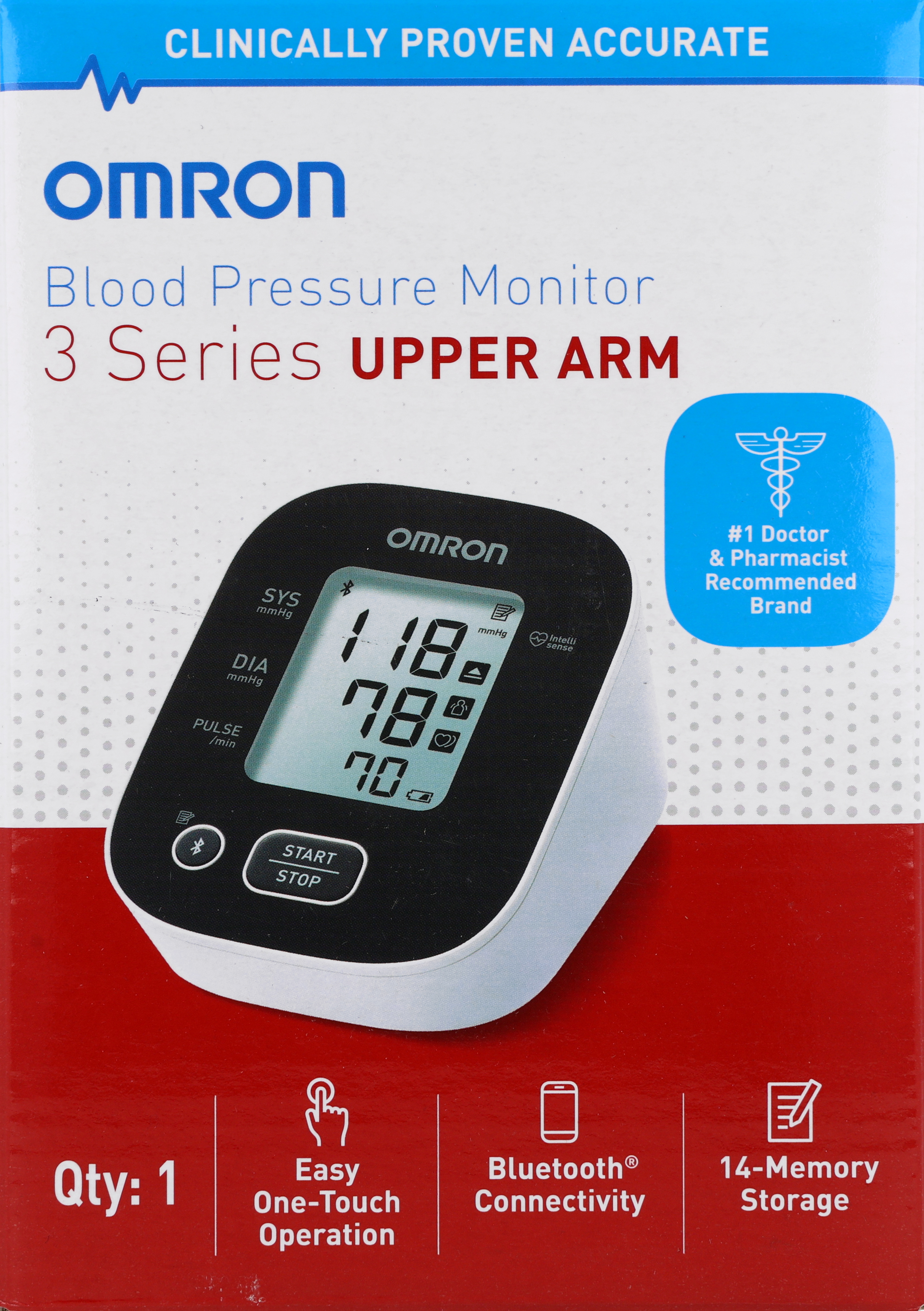 OMRON Blood Pressure Monitor  3 Series Upper Arm – Image 21