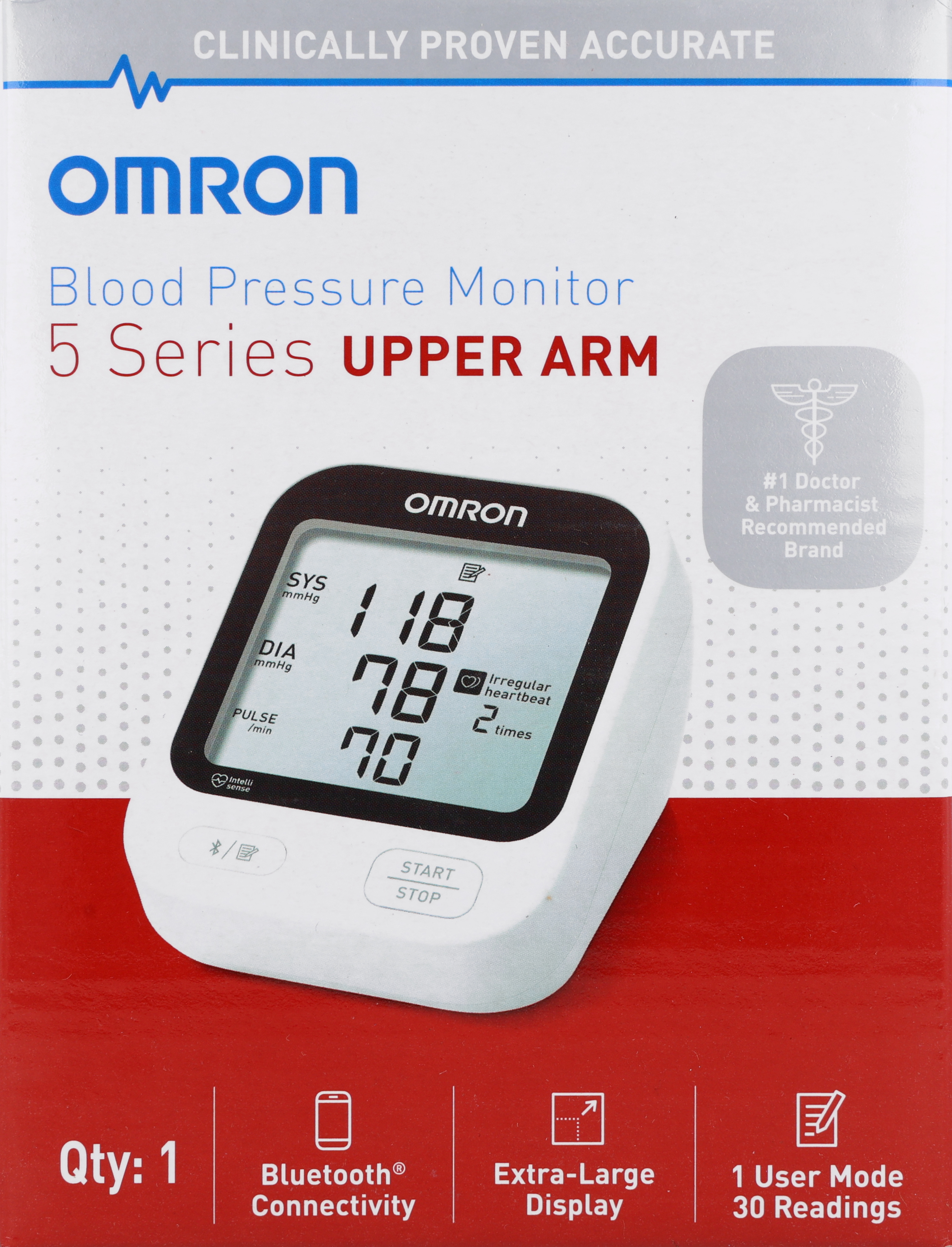 OMRON Blood Pressure Monitor  5 Series Upper Arm – Image 20