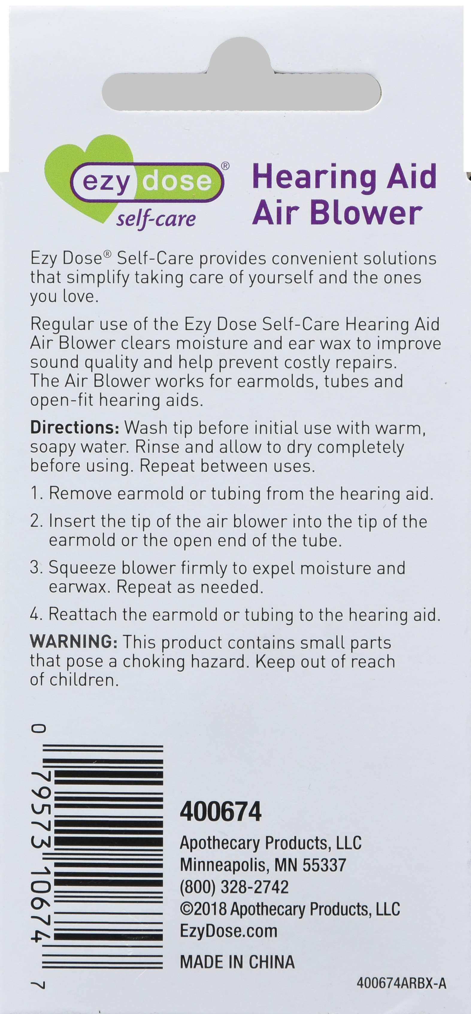 Ezy Dose Self-Care Hearing Aid Air Blower – Image 20
