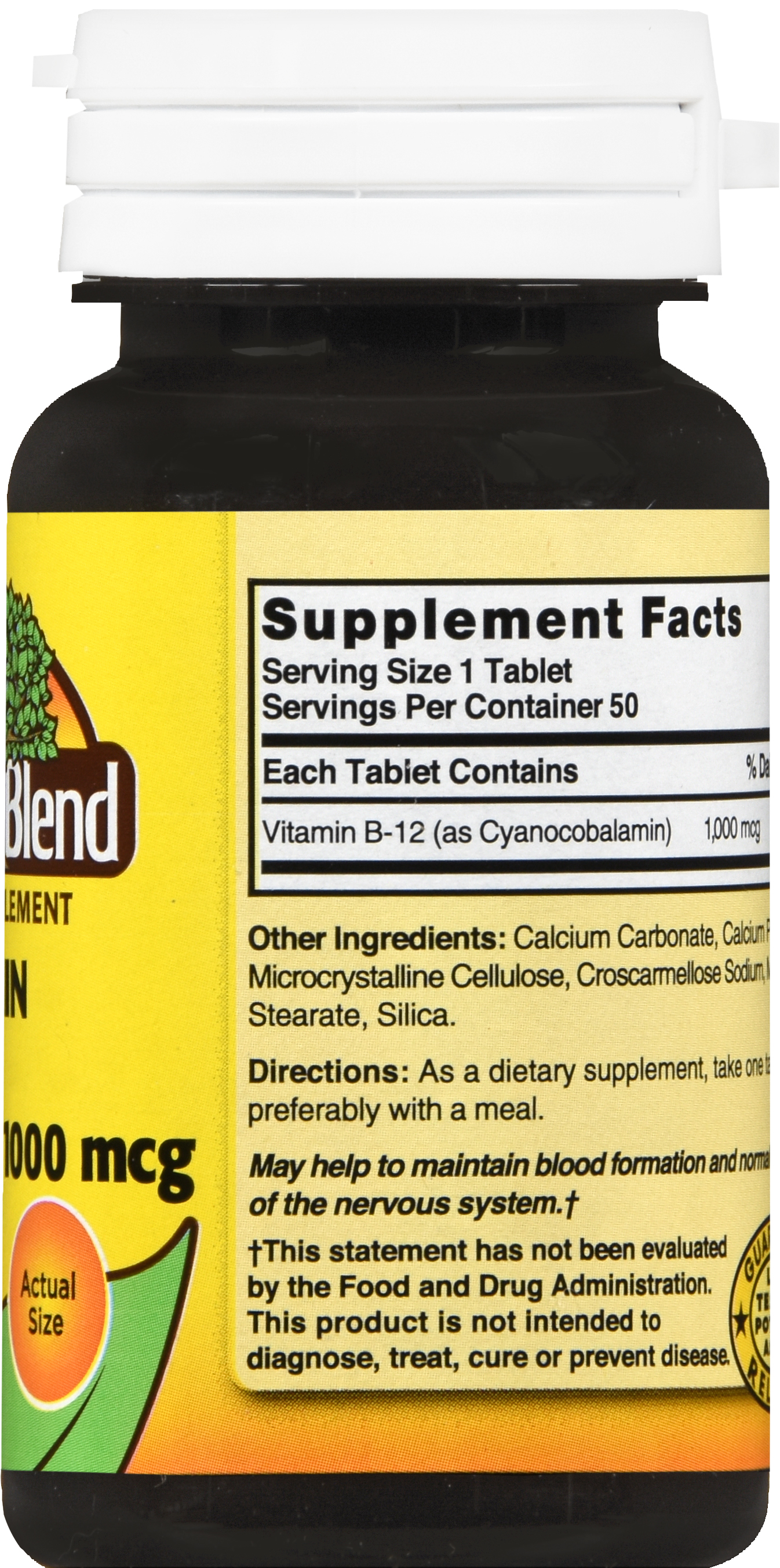 Nature's Blend Vitamin B- 12 1000 mcg Tablets – Image 17